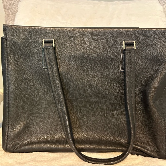 Kate Spade Black Pebbled Leather Naomi Tote + Wallet - Picture 7 of 9